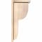 Ekena Millwork Crestline Smooth Corbel w/Backplate, Douglas Fir, 7 1/2"W x 10"D x 22"H COR08X10X22CRE01SDF - alternate 2